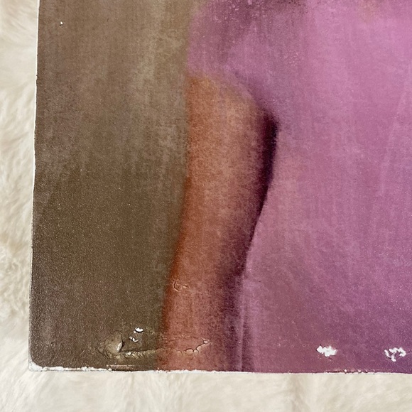 “Witness” - One of a kind Image Transfer on Board Portrait Digital Painting Art - Picture 5 of 16